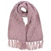 18193 Seeberger Strukturstrikket Halstørklæde 79-ORCHID