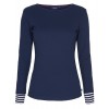 20-6-121 Sea Ranch W Sandie T-Shirt 4000-SR-NAVY