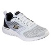 232004 Skechers M Bounder Verkona Sneaker - WHITE-BLACK