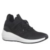 23758 Tamaris W Fashletics Sneakers - BLACK-SILVER