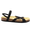 3001 Arcopedico W Santana Sandal - BLACK