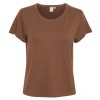 30305345 Part Two W Ratan T-Shirt - 300168 CHOCOLATE GLACE