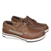 70004ZO Sebago M Triton Three Eye Sejlersko - BROWN CINNAMON