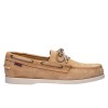 Sebago W Docksides Sejlersko Ruskind - BEIGE CAMEL