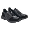 D5701 Remonte W Sneaker med Mønster - Black