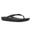 E54 FitFlop W Iqushion Ergonomic Sandal - ALL BLACK