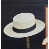 HOC-BOATER Hat of Cain W Boater Panamahat - STRAW