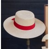 Hat of Cain W The Hepburn Panamahat - STRAW