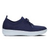 L39 FitFlop W F-Sporty Uberknit Sneaker - NAVY