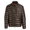 LE02 Parajumpers M Ernie Læderjakke - DARK BROWN