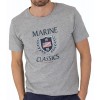 M2001 Marine Classics M Graphic T-shirt - LIGHT GREY MELANGE