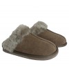 1006W Woollies W Slip On Hjemmesko - STONE