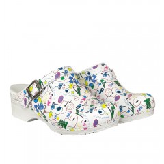 Sanita W Shout Out Træsko