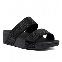 FitFlop W Mina Crystal Slide Sandal