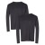 13351 Signal M Long Sleeve 2-Pack T-shirt - 96-BLACK