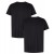 13357 Signal M Basic T-shirt 2-pack - BLACK