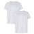 13357 Signal M Basic T-shirt 2-pack - WHITE