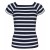16-6-300 Sea Ranch W Melanie T-shirt - 4008 KW NAVY-PEARL