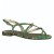 28125 Tamaris W Snakeprint Sandal - 744 GREEN SNAKE