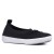 E90 FitFlop W Uberknit Slip-On Ballerina - BLACK